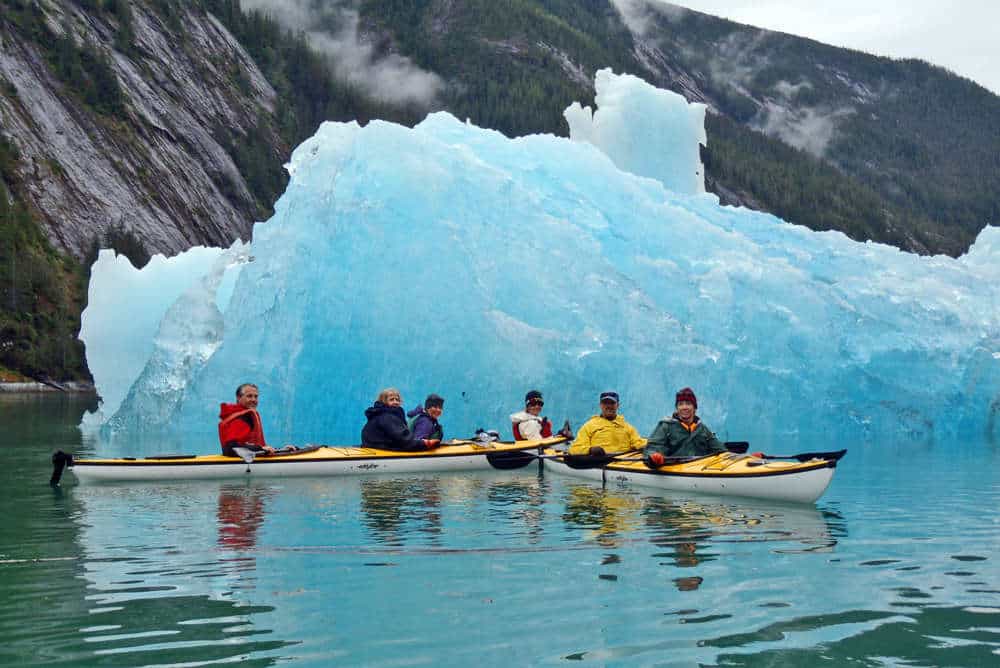 kayaking ice